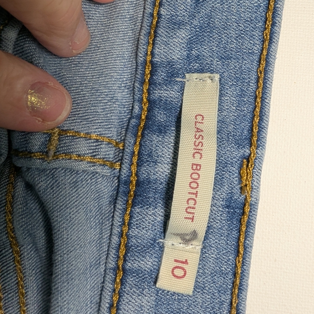 Levi’s S.F.  Classic Boot Cut Jeans Ladies Size 10 - Picture 7 of 7